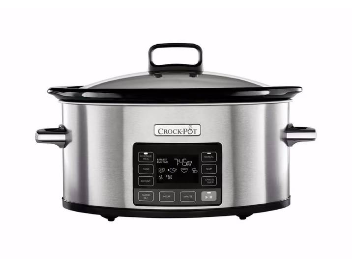Crock-Pot Time Select 5.6 L Slow Cooker Schongarer 5.6 L – Dampfgarer – edelstahl