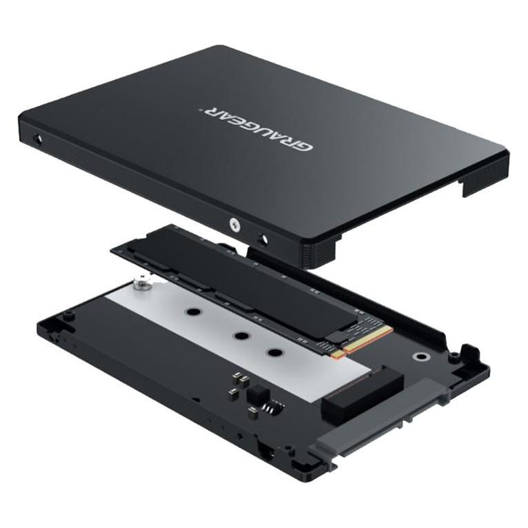 Graugear Konverter M.2 NGFF SSD zu 2,5" SATA retail (G-CV-M2T25)