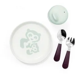 Stokke® MUNCH Esslernset Essentials, tuerkis