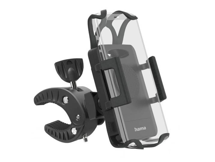 Hama Smartphonehouder fiets 50-90mm 360ø roteerbaar Telefoonhouder Zwart