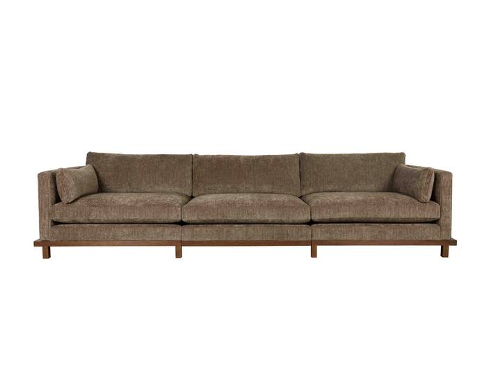 Zuiver Blossom 4,5-Sitzer Sofa Eichenholz/Stoff