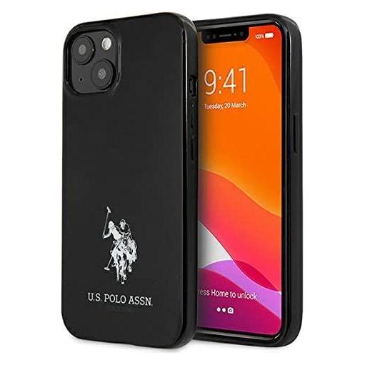 U.S. Polo US Polo USHCP13SUMHK iPhone 13 Mini 5.4 "Black / Black Hard Horses Logo (Apple iPhone 13 mini) (USHCP13SUMHK)