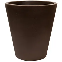 WellHome - Blumentopf "Corsican Collection" Ø40x40cm Bronzefarbe