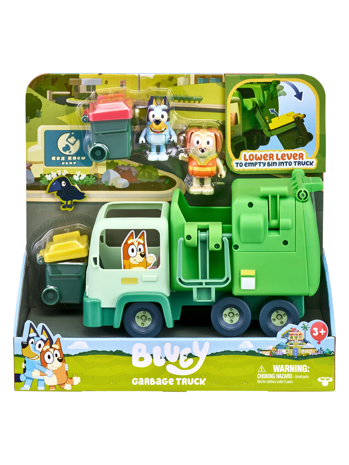 Bluey Garbage Truck playset