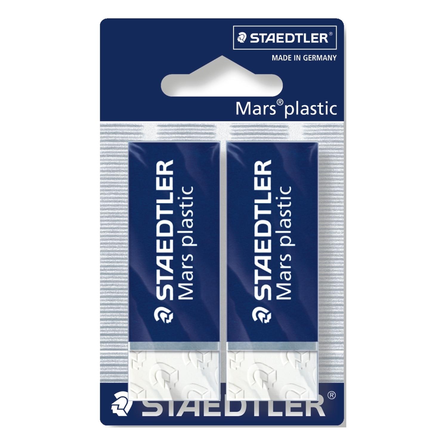 Staedtler Mars plastic Radierer BK 52650BK2D (52650 BK2D)