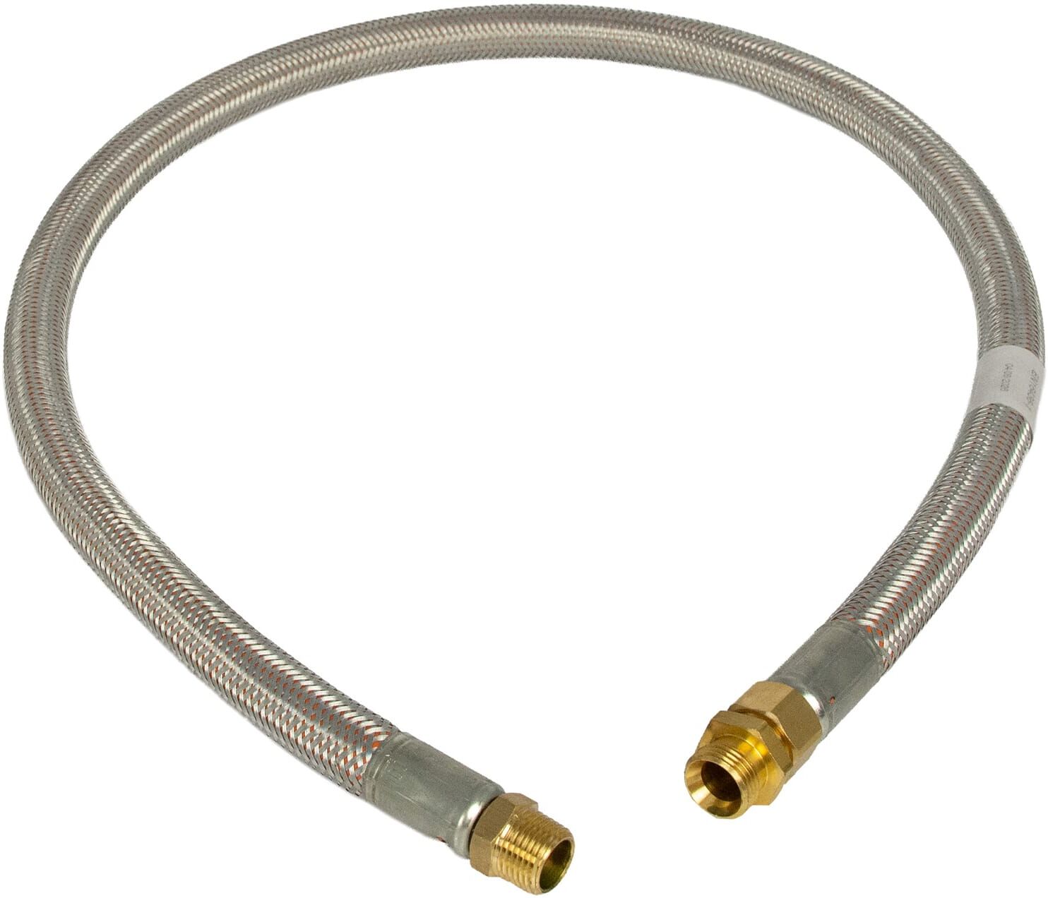 Hamilton Gas Products Ltd LPG Hose Assembly Galvanised, 1.2m – 1/2 BSP Union x 1/2 BSP TM