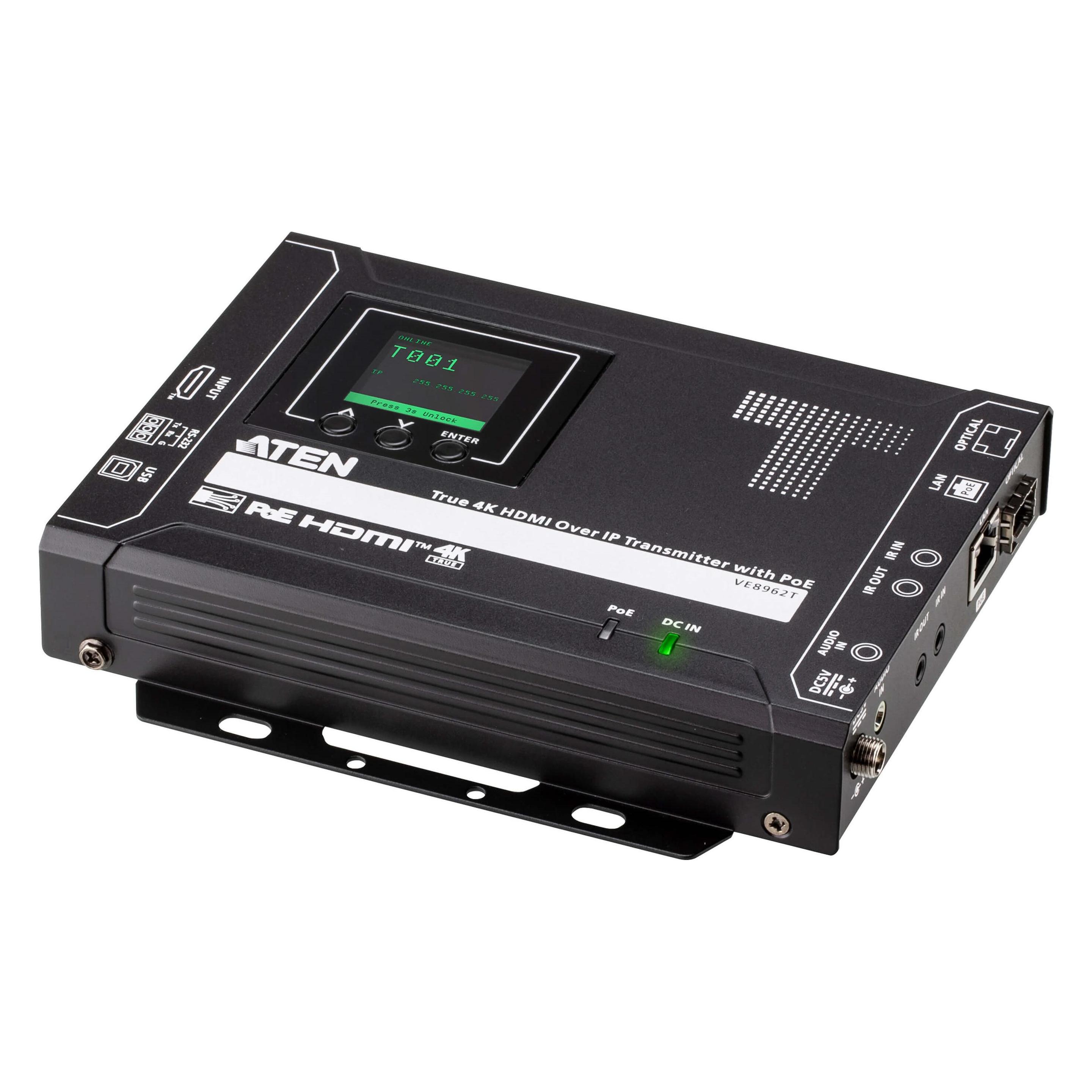 Aten VE8962T True 4K HDMI over IP Transmitter with PoE (VE8962T)