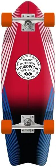 Cruiser Skateboard Hydroponic Fish Complete (28" - Lines Red)