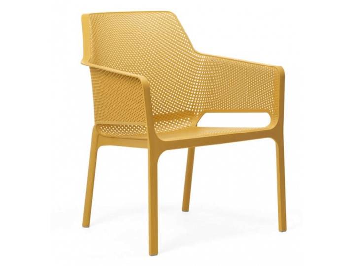 FAUTEUIL BAS DE PISCINE LOUNGE EMPILABLE NET RELAX
