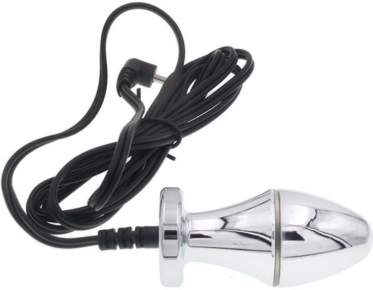 ElectroPlayer Plug Electro Bipolar Silver 5.4 x 2.5cm