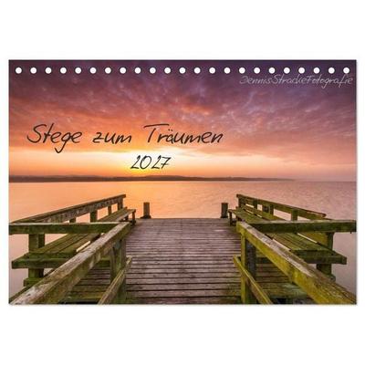 Stege zum Träumen (Tischkalender 2027 DIN A5 quer), CALVENDO Monatskalender