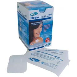 Höga-Derm Aqua Ste.transp.verb.m.wundaufl.7cmx5cm 50 ST