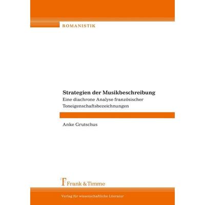 Strategien der Musikbeschreibung -