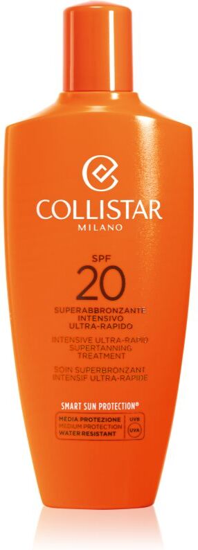Collistar Special Perfect Tan Intensive Ultra-Rapid Supertanning Treatment Produkt zur Beschleunigung und Verlängerung der Bräunung SPF 20 200 ml