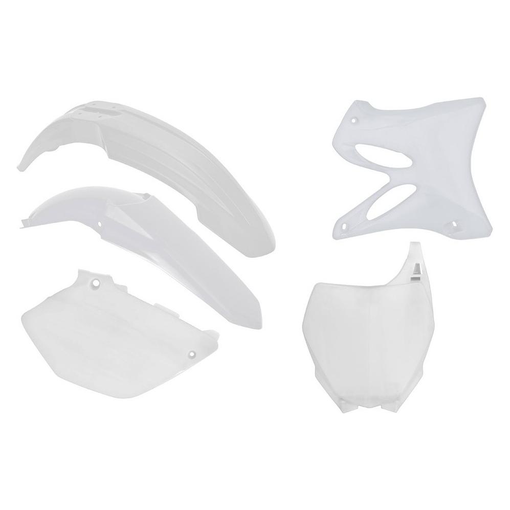 Racetech (RTECH) KUNSTSTOFFSATZ YAMAHA YZ 125/250 06-14 WEISS (YAKIT302046,YA302E046) - AUSVERKAUF (YZ0-BN0-504)