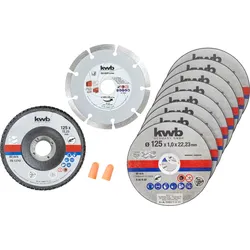 kwb StartSet Trennsch 125 Dose 10t 712042