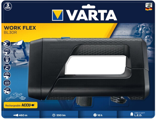 VARTA Work Flex BL30R BL30R avec batterie (18684101401)