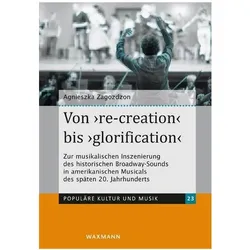 Von /"re-creation/" bis /"glorification/", Sachbücher von Agnieszka Zagozdzon