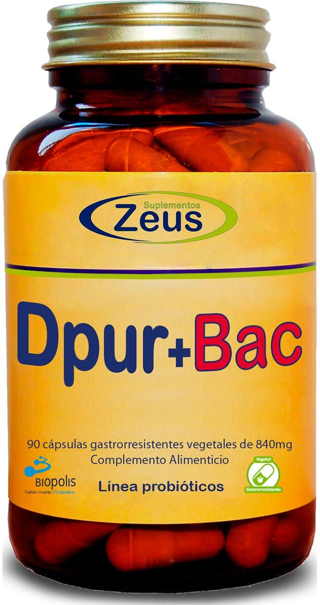 Suplementos Zeus Zeus Dpur+Bac 90 caps