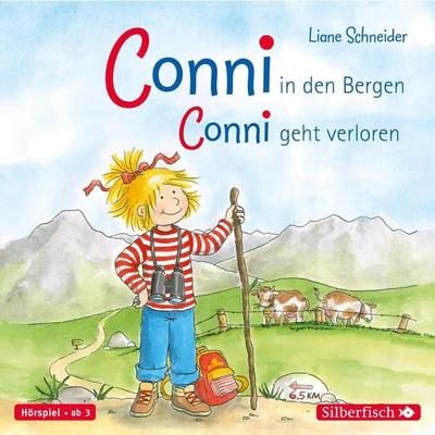 Conni in den Bergen / Conni geht verloren - Liane Schneider, CD, 9783867424523