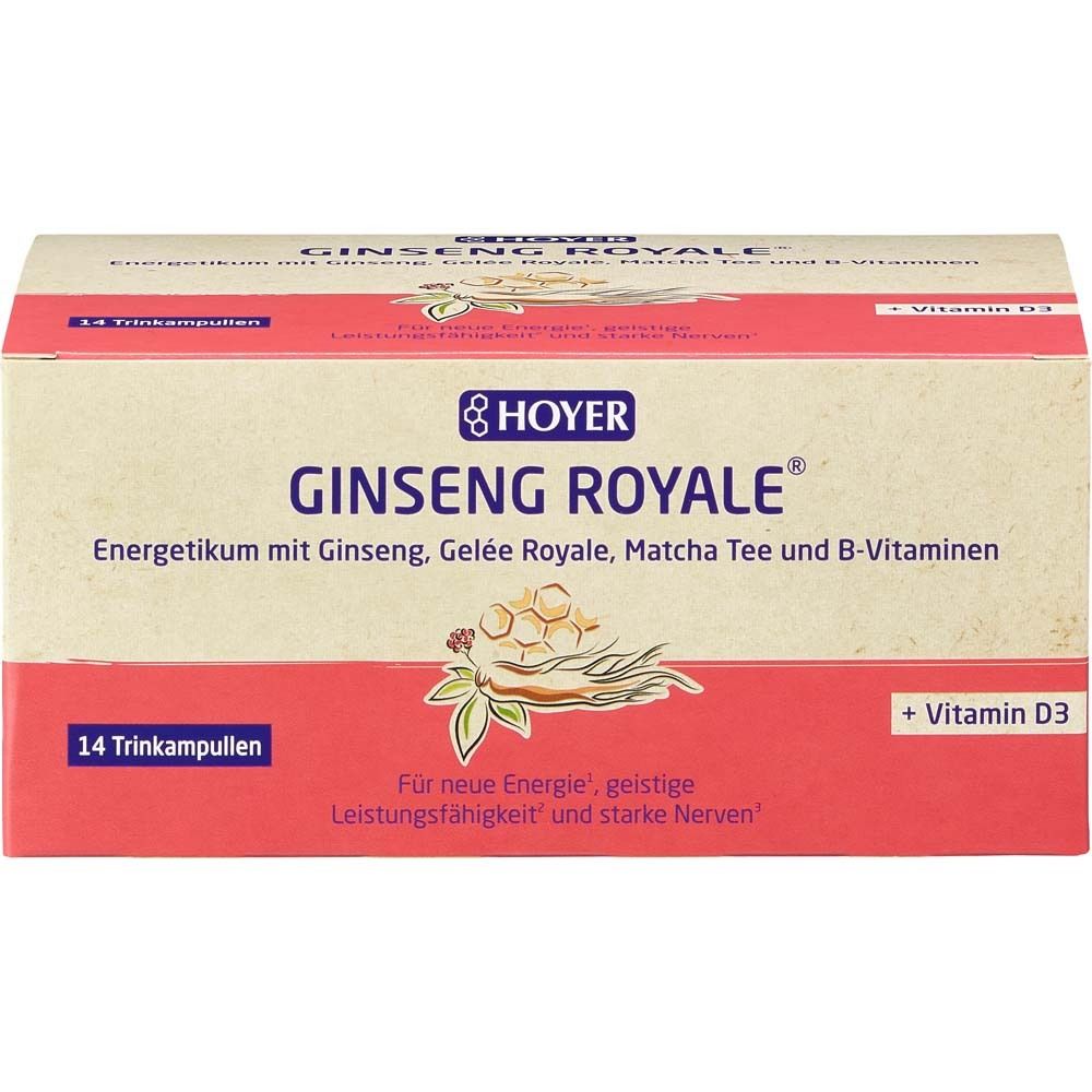 Hoyer Ginseng Royale Trinkampullen 14x15 ml