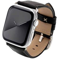 JT Berlin Watchband Charlie Armband 42 mm, 44 mm, 45 mm, 49 mm M Schwarz, Edelstahl Watch Series 1, Watch Series 2, Watch Series 3, Watch Series 4, Watch 10836