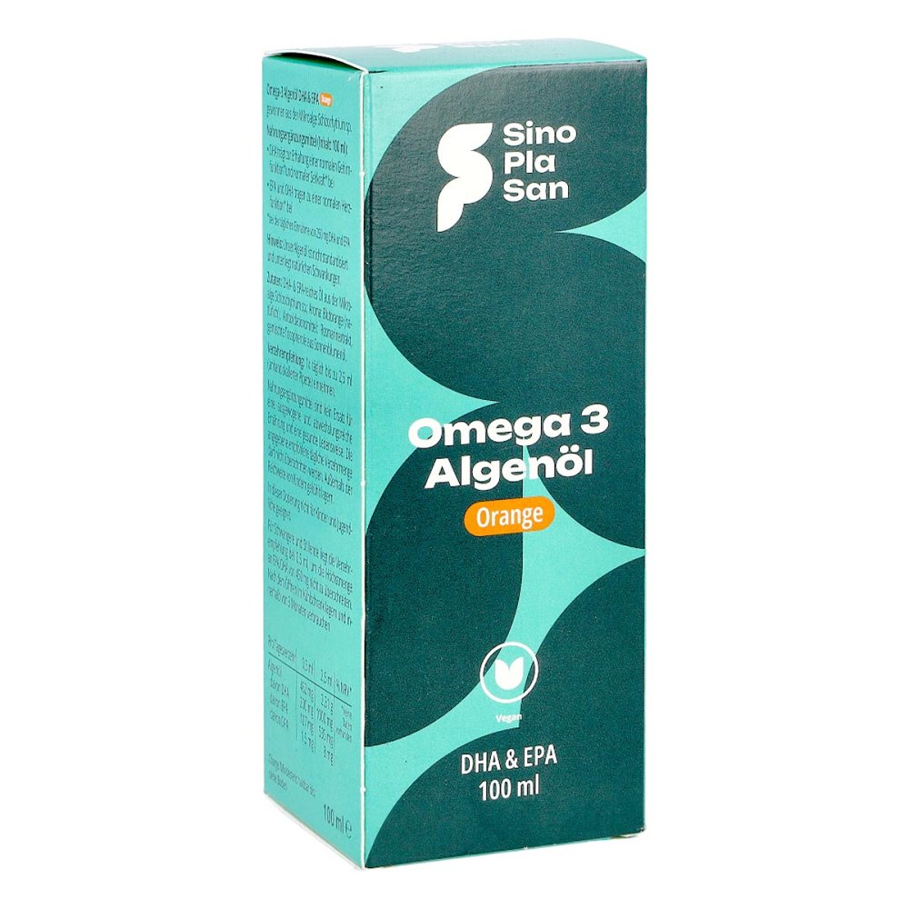SinoPlaSan GmbH Omega-3 Algenöl Dha 300 mg+EPA 150 mg 14291900