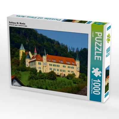 CALVENDO Puzzle Schloss St. Martin | 1000 Teile Lege-Größe 64x48cm Foto-Puzzle für glückliche Stunden