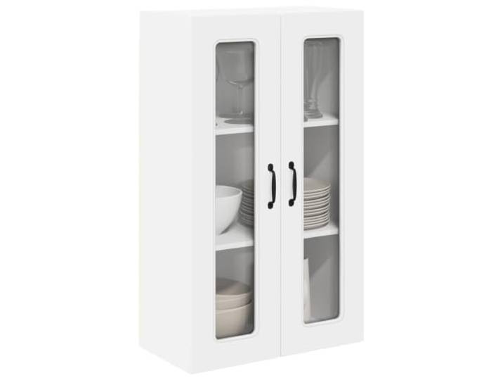 KTHLBRH Küchenschrank 60 x 31 x 100 cm weiß Holz mehrschichtig 3 Einlegeböden, 2 Türen, viel Stauraum für Utensilien, einfache Montage, modernes Design