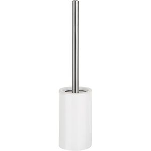 Spirella WC-Bürste Tube Toilettenbürste, weiß, mit Kunststoffborsten & Keramik-Bürstenhalter