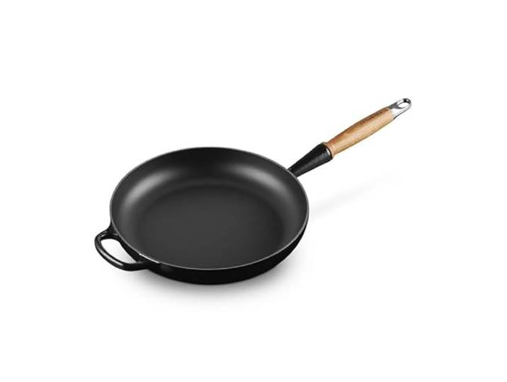 Le Creuset Evo Bratpfanne 28 cm, schwarzer Onyx