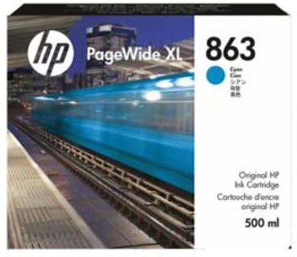 HP 863 (F9K40A) Tinteiro ciano
