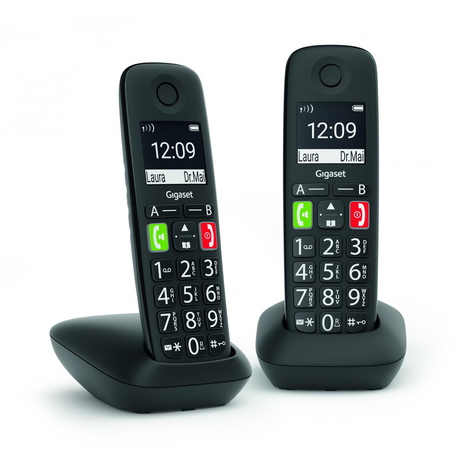 Gigaset E290 Duo - Schwarz L36852-H2901-B101