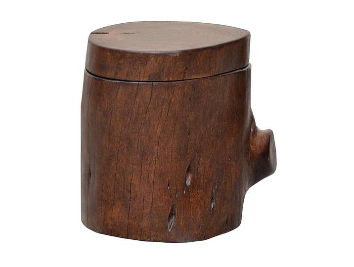 Sitzhocker Timber höhenverstellbar Massivholz, Metall Sheesham Modern Indien Indisch