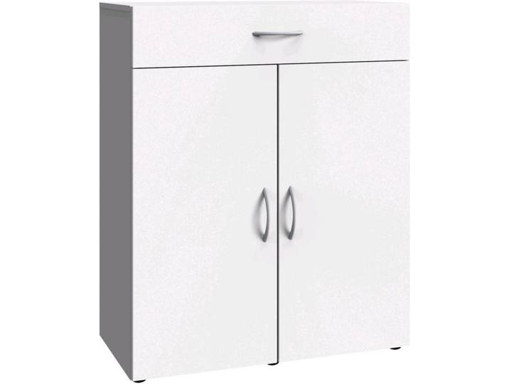 Xora Kommode, Weiß, 2 Fächer, 1 Schublade(n) Schubladen, 80x98x40 cm, BQ - Bündnis für Qualität, Made in Germany, Typenauswahl, Wohnzimmer, Kommoden & Sideboards, Kommoden