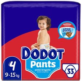 Dodot Pants Fralda Cueca T4 33 Unds