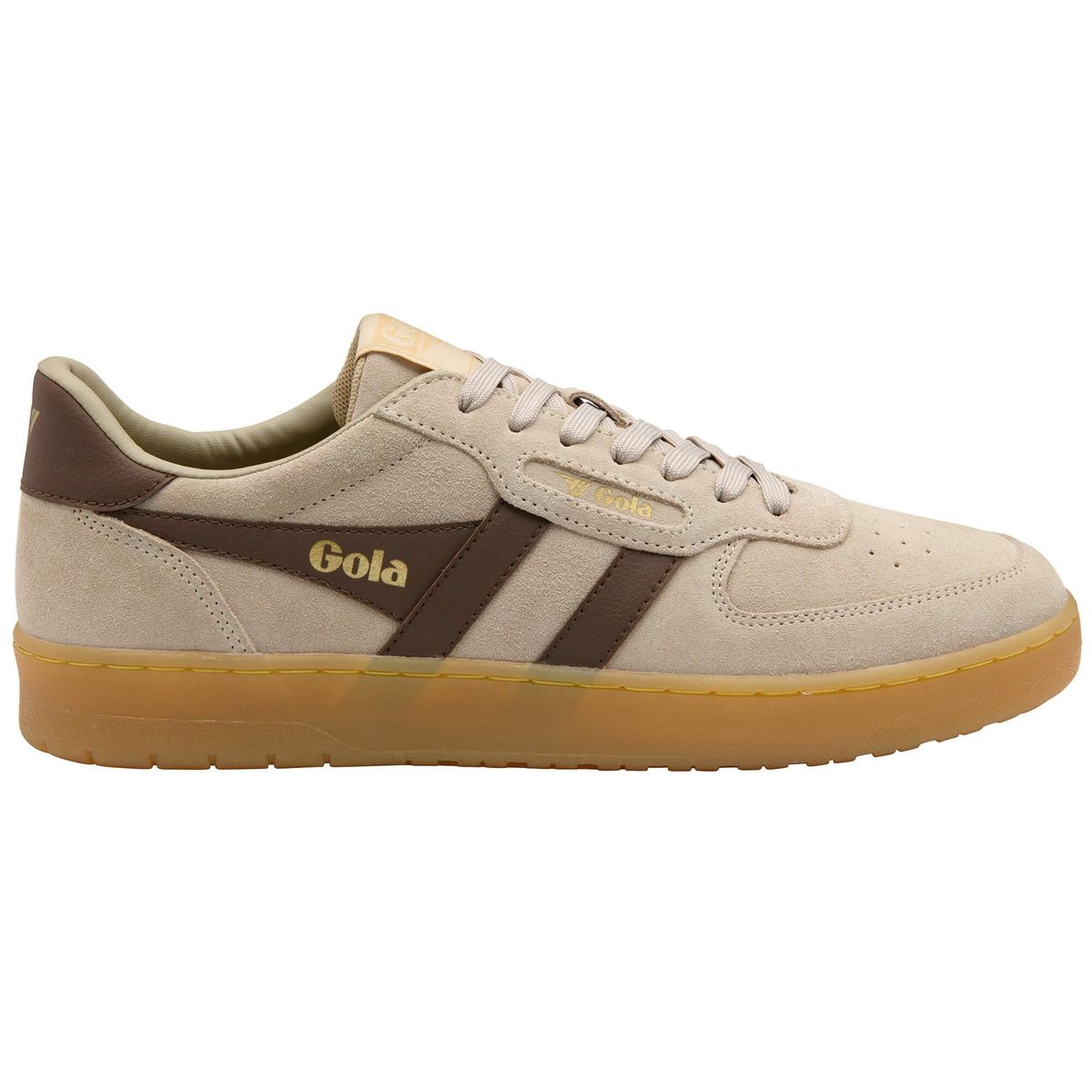 Gola Hawk Suede 86 Sneaker Men bone/root/gum (CA) 44 CMB571-CA-44-bonerootgum