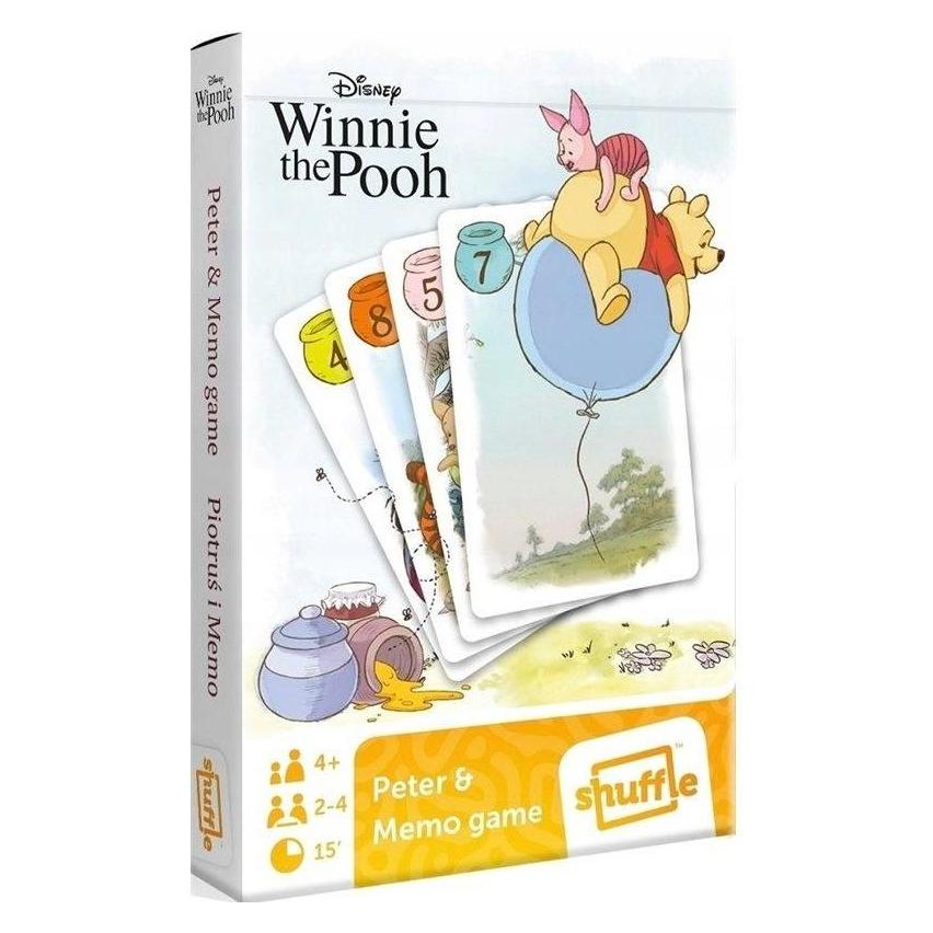 Cartamundi Cards Black Peter and Memo Winnie the Pooh (2 - 4 Spieler) (5901911100696)