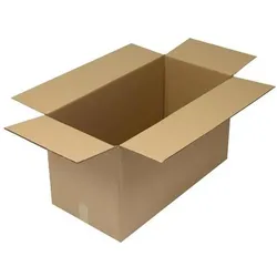Transpak, Versandkarton + Versandbox, Faltkarton 2-wellig Masse 785x385x425 mm Qualität 2.35BC braun braun (15 Stk.)