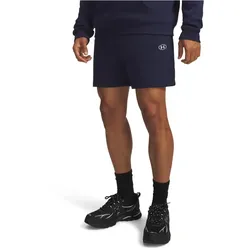 UNDER ARMOUR Rival Fleece Shorts Herren 410 - midnight navy/white XL