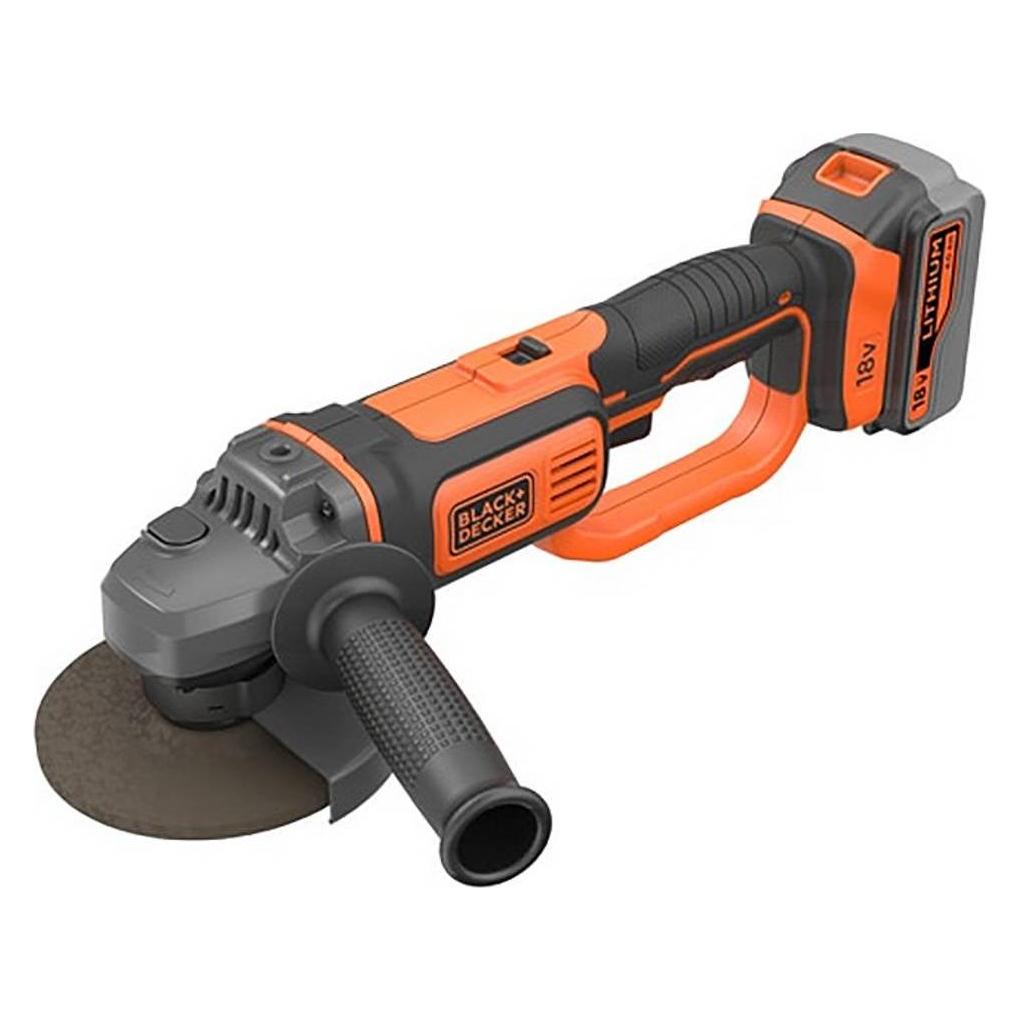 Black & Decker AkkuWinkelschleifer BCG720M1 (125 mm) (BCG720M1-QW)