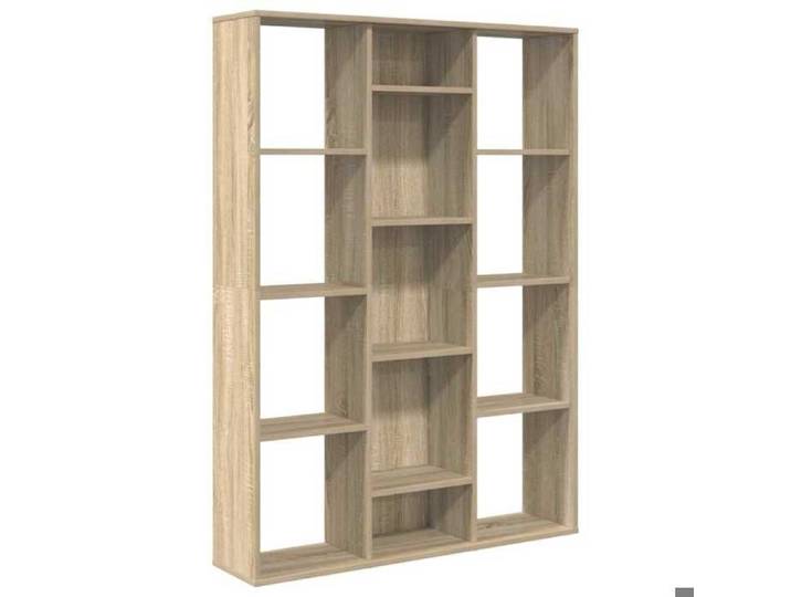 Remise Séparateur de pièce - Brun - Séparateur de pièce/Bibliothèque - Chêne sonoma - 100x24x140cm_adj66l