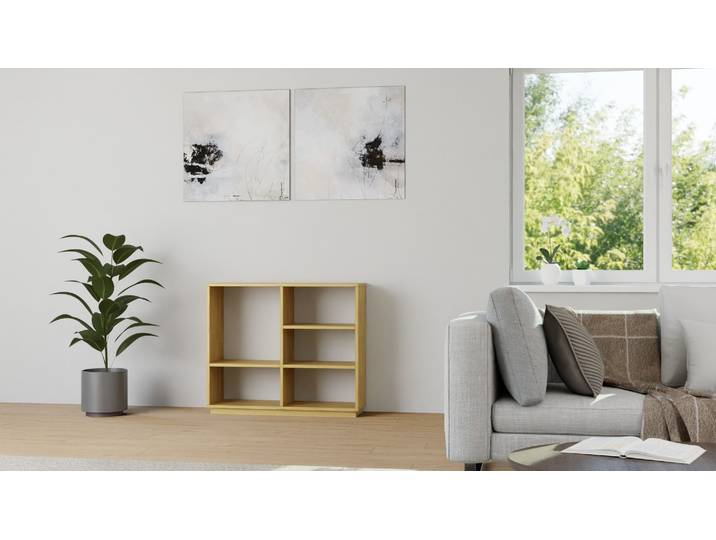 Meuble télévision sur mesure Chêne Naturel huilé