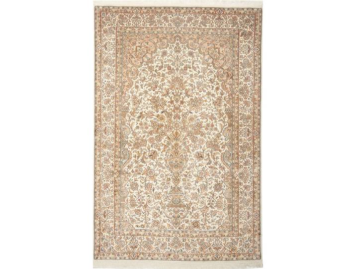 Kaschmir Seide Teppich 124x191 Handgeknüpft Orientteppich Seide