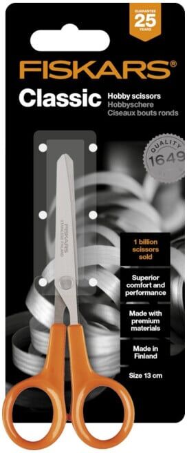 Fiskars Ciseaux de loisirs 13 cm (1005154)