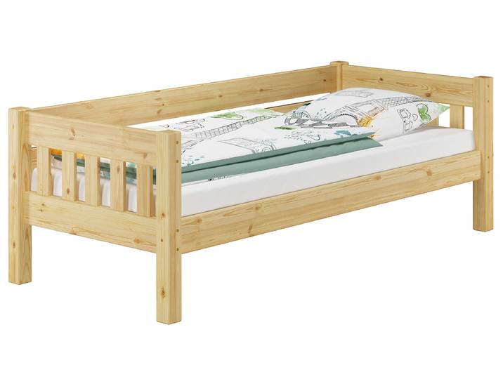 Stabiles Futonbett Kieferbett 90 x 200 cm Massivholz