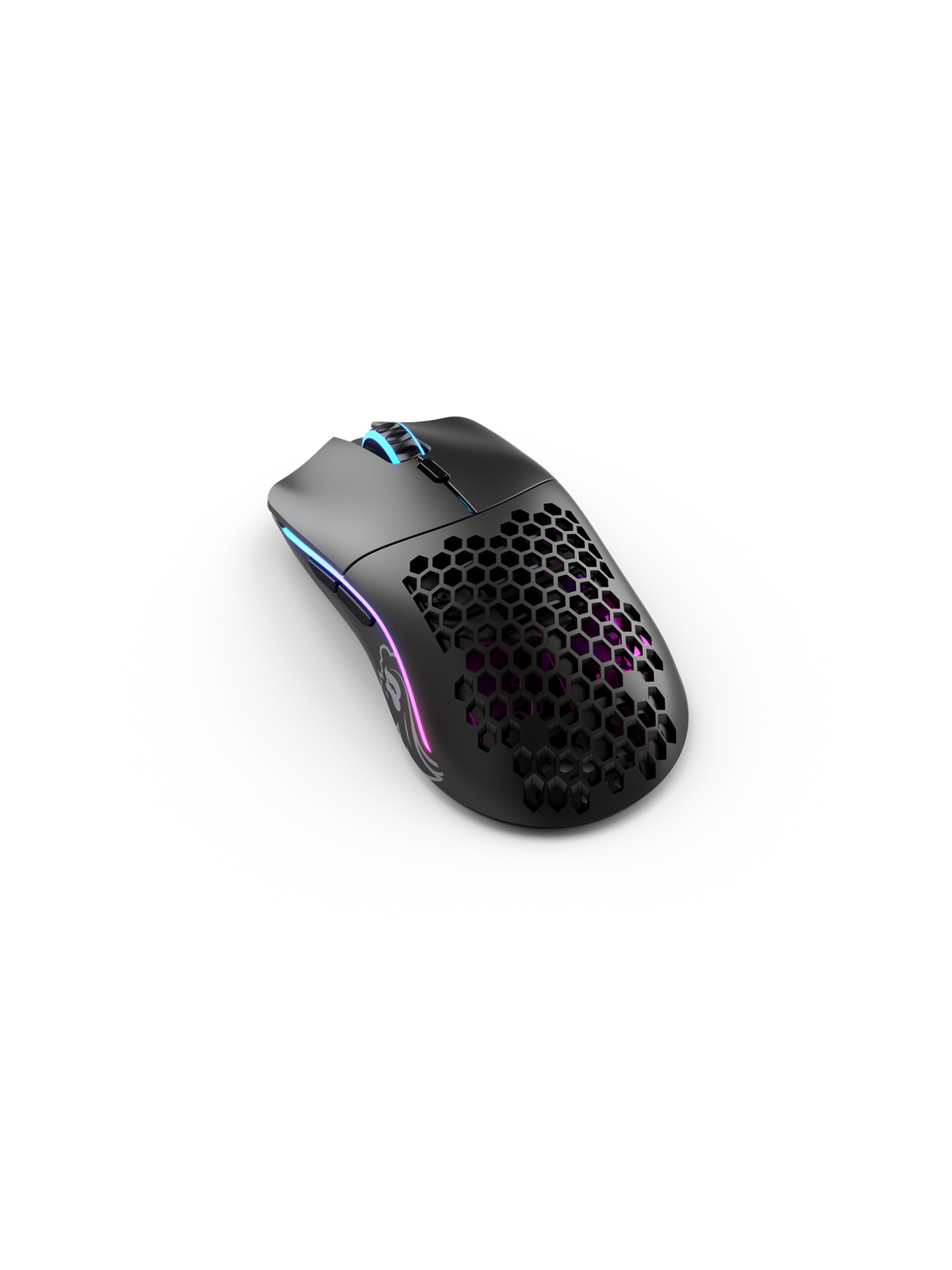 Glorious Model O- Wireless - Matte Black - Gaming Maus (Schwarz mit RGB)
