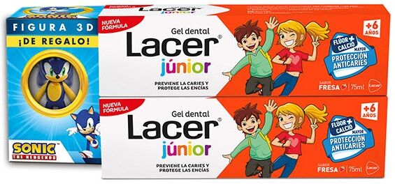 lacer Duplo Gel Dental Júnior