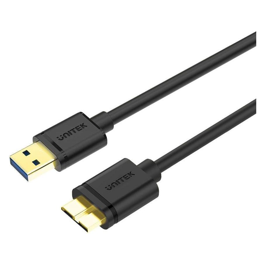 Unitek Y-C461GBK USB Kabel USB 3.2 Gen 1 (3.1 Gen 1) USB A Micro-USB B (1 m, USB 3.2 Gen 1) (Y-C461GBK)