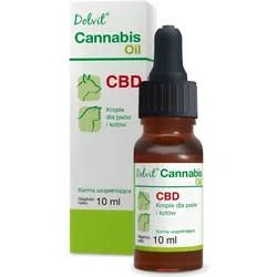 DOLFOS Dolvit Cannabis Öl 10ml für Hund und Katze